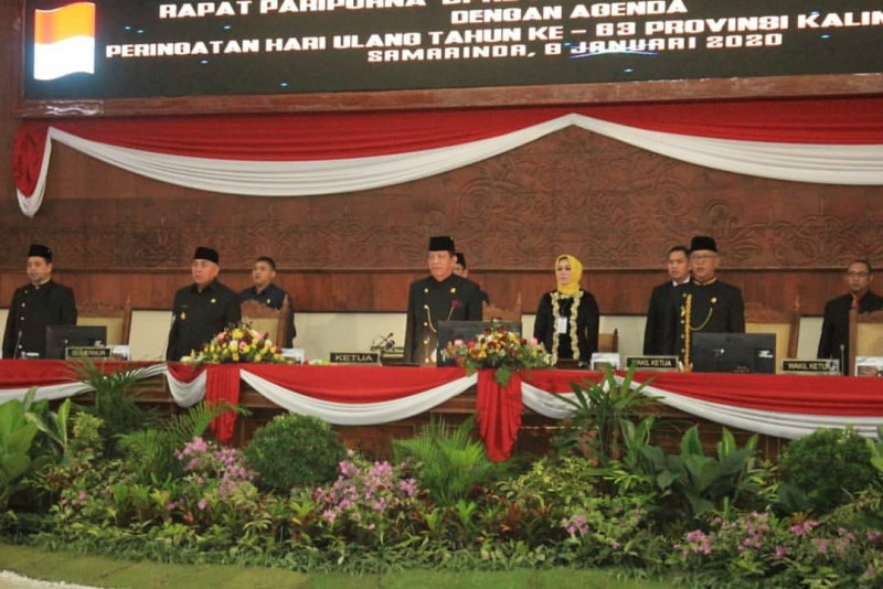 Rapat Paripurna DPRD Kaltim. Gubernur Isran Tegaskan Momen Sinergi Membangun Benua Etam