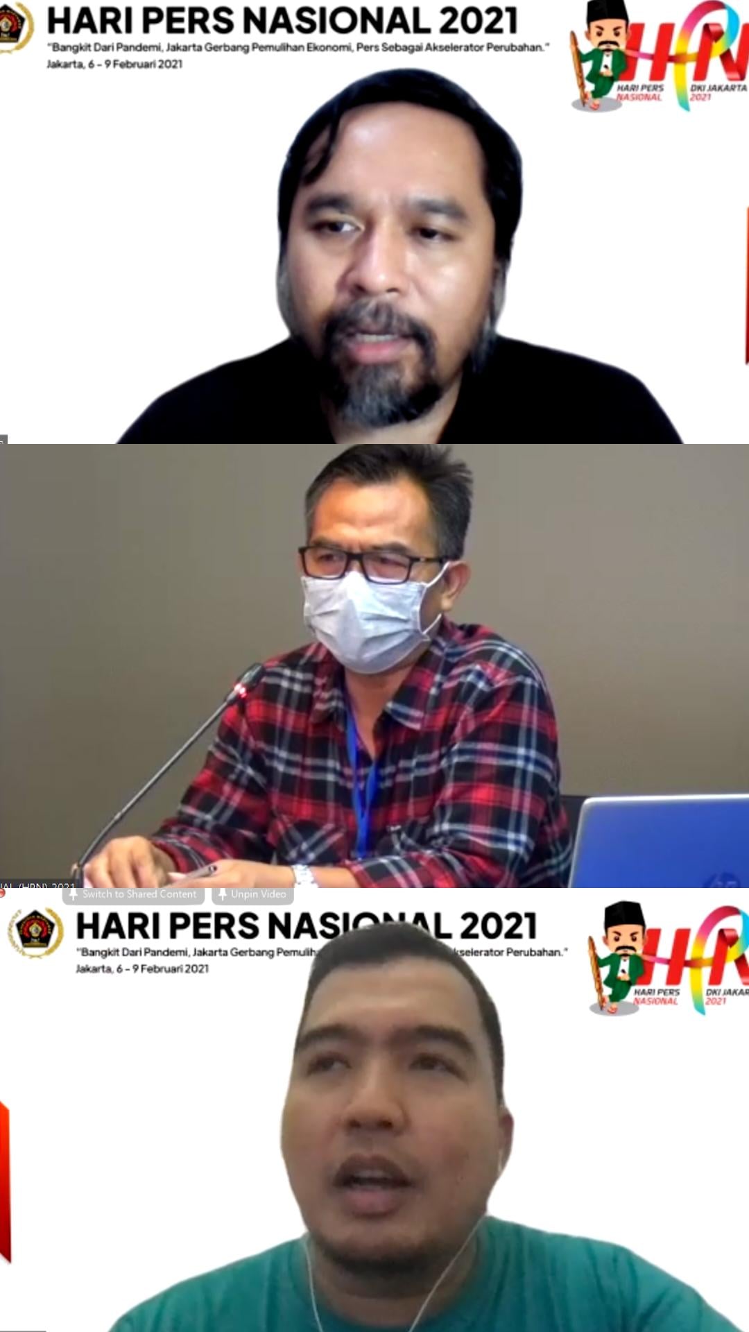 Jelang Hari Pers Nasional, PWI Pusat Gelar Webinar Literasi Digital