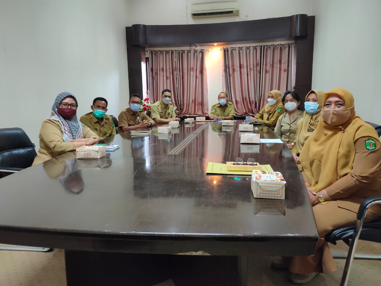 Dikunjungi PPID Utama Disnakertrans Kaltim Segera Bentuk PPID Pembantu