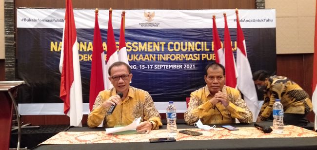 Indeks Keterbukaan Informasi Publik Nasional Tahun 2021 Yaitu 71,37%