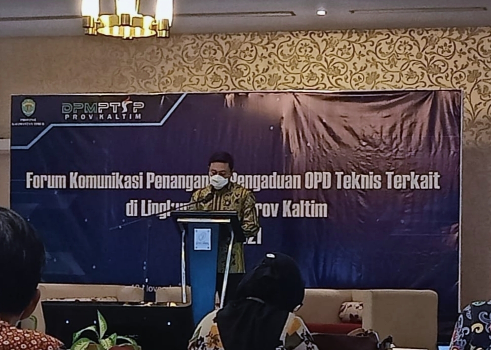 DPMPTSP Kaltim Selenggarakan Forum Komunikasi Penanganan Pengaduan